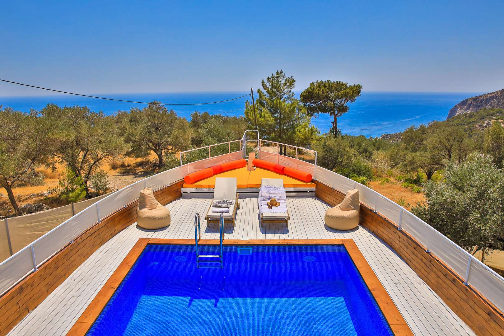 Villa Calypso, Kalkan Patara Bölgesinde 2 Kişilik Kiralık Villa