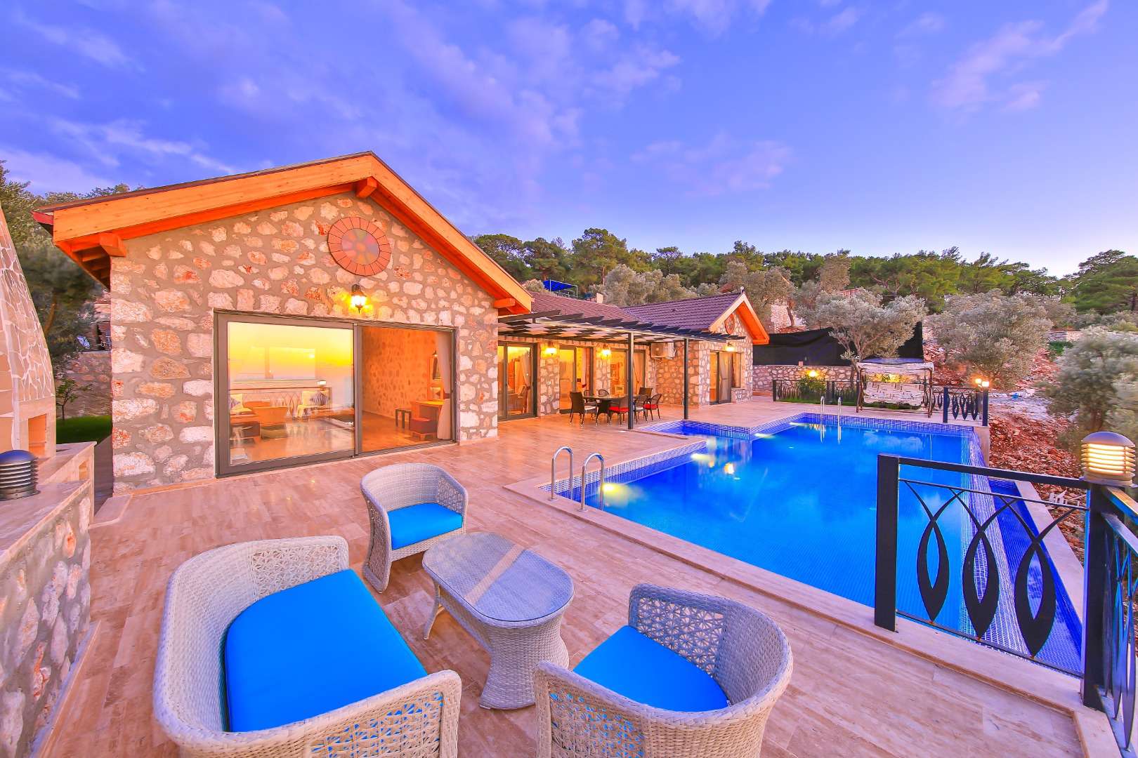 Villa Almon, Kalkan Patara Bölgesinde 4 Kişilik Kiralık Villa