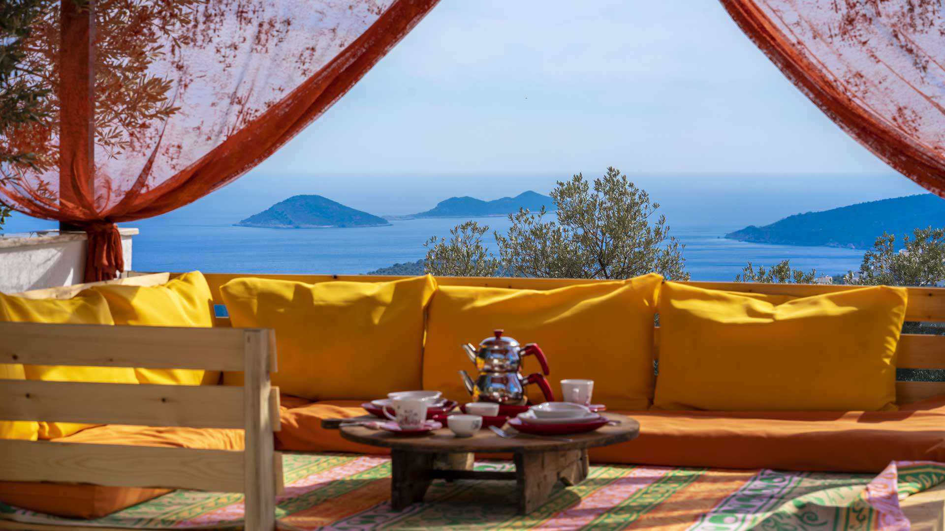 Villa Te Amo, Kalkan Akbel Bölgesinde 2 Kişilik Kiralık Villa