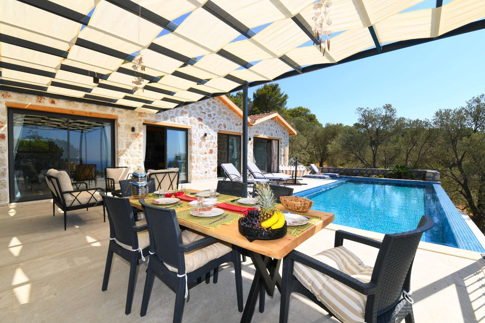 Villa Orenda, Kalkan Patara Bölgesinde 4 Kişilik Kiralık Villa