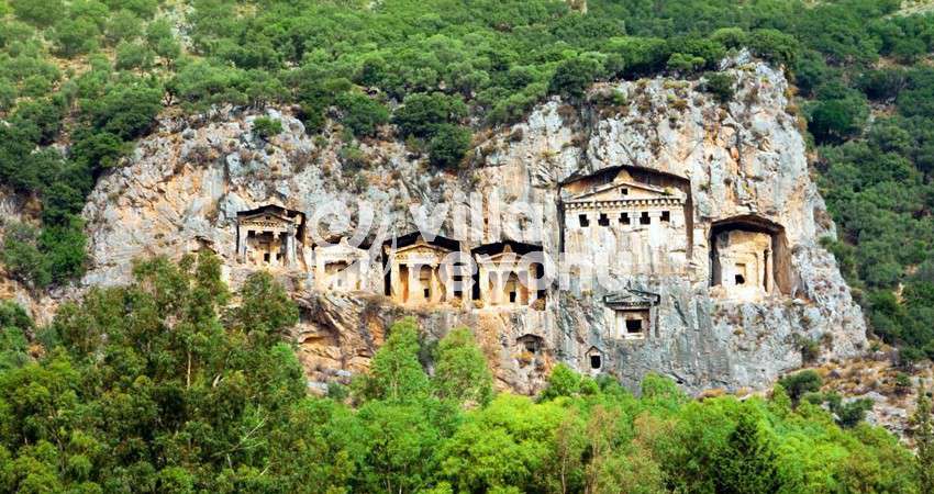 dalyan antik mezarlar