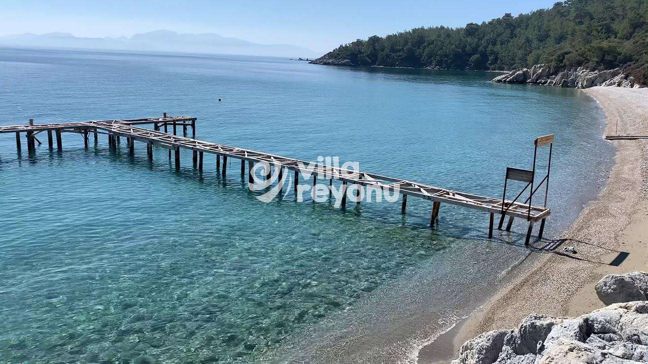 mazı köyü hurma sahilinin sakin günde çekilmiş bir fotoğrafı