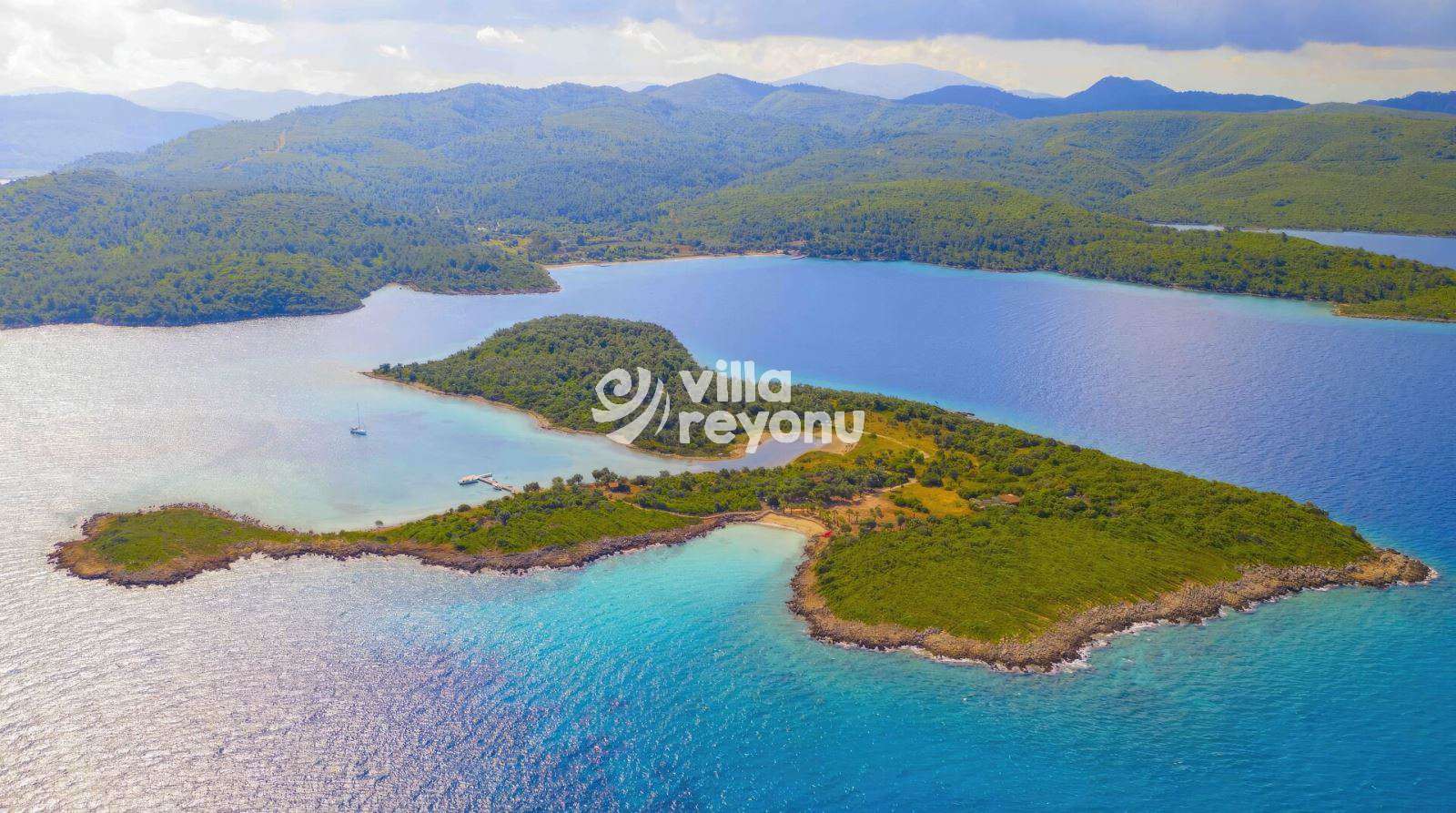 sedir adası drone fotoğrafı