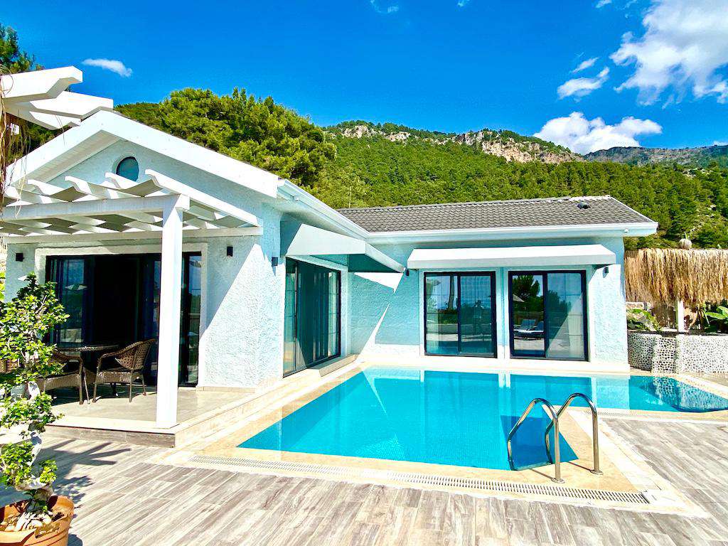 Villa Rodos, Fethiye Faralya Bölgesinde 4 Kişilik Kiralık Villa