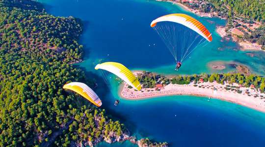 Fethiye Paraşüt ve Yamaç Paraşütü Olanakları