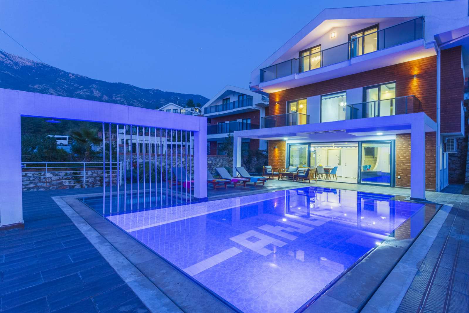 Villa Angela Prestige E, Fethiye Ovacık Bölgesinde 8 Kişilik Kiralık Villa