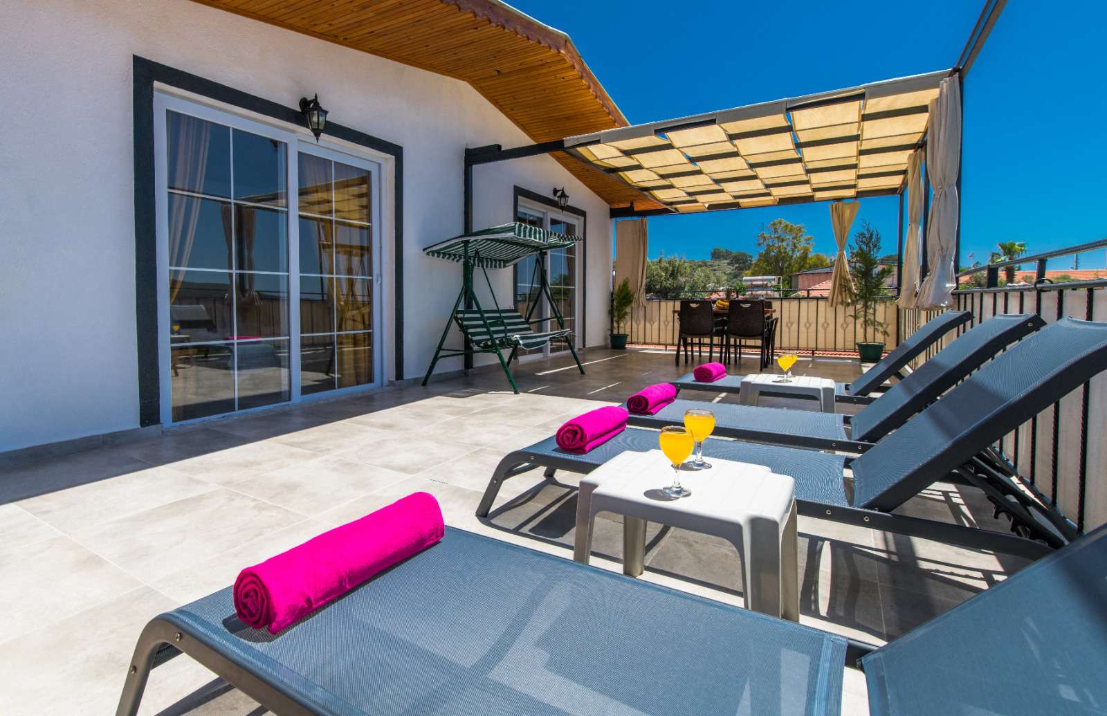 Villa Sema Sunset, Kalkan Patara Bölgesinde 4 Kişilik Kiralık Villa